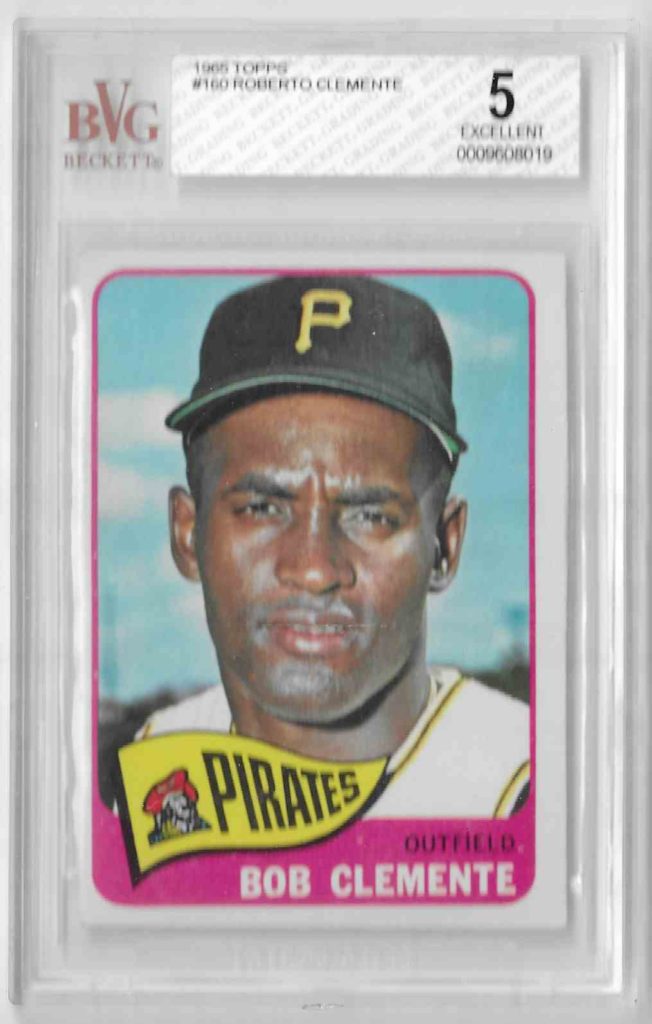 1965 Topps 160 Roberto Clemente